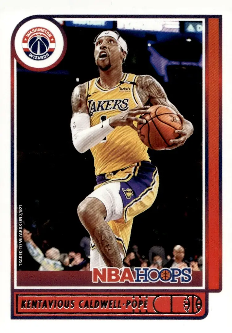 2021-22 NBA Hoops #176 Kentavious Caldwell-Pope (front)