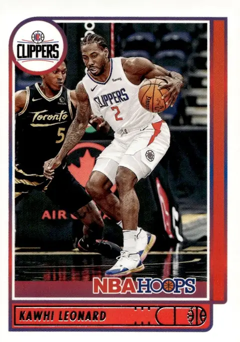 2021-22 NBA Hoops #76 Kawhi Leonard