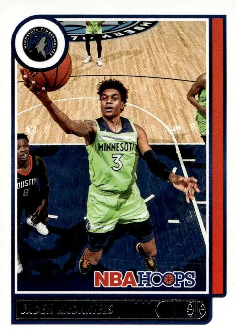 2021-22 NBA Hoops #191 Jaden McDaniels