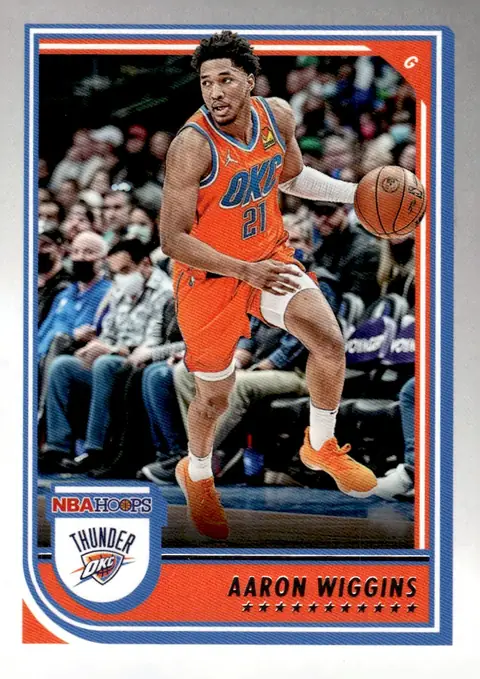 2022-23 NBA Hoops #206 Aaron Wiggins