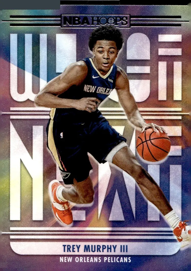 2021-22 NBA Hoops #17 Trey Murphy III (front)