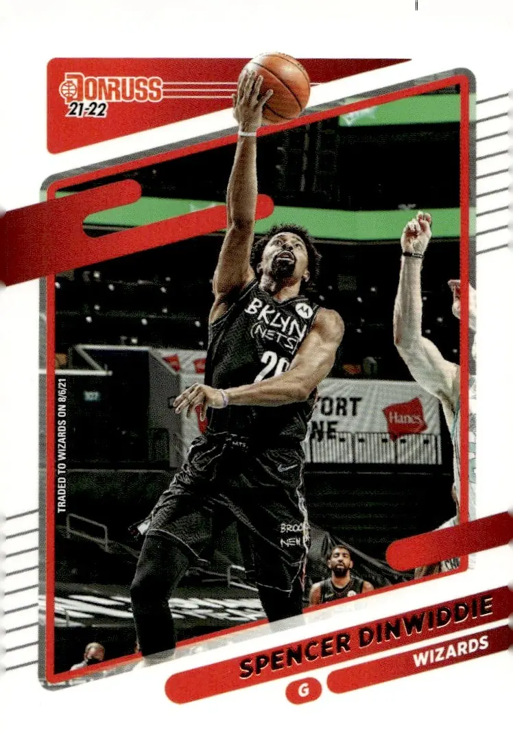 2021-22 Donruss #89 Spencer Dinwiddie (front)