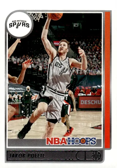 2021-22 NBA Hoops #44 Jakob Poeltl