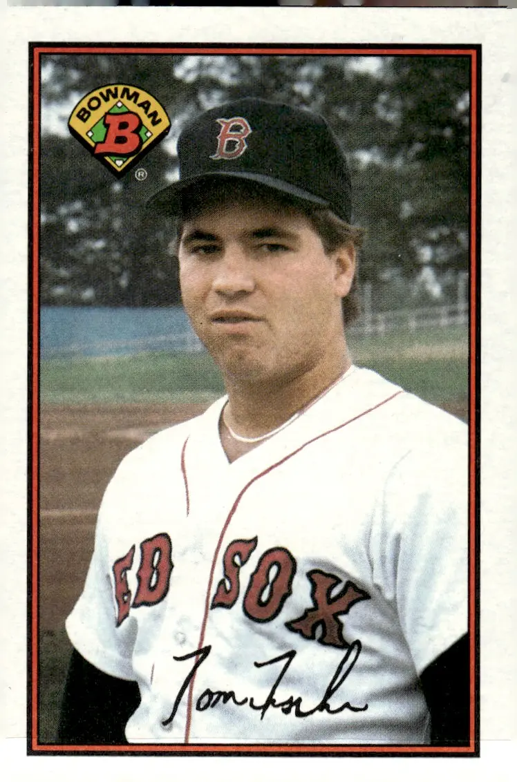 1989 Bowman #20 Tom Fischer (front)