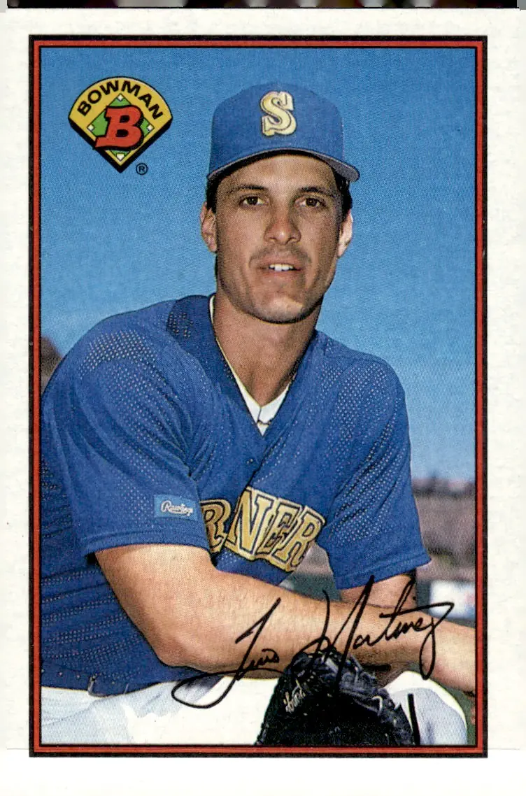 1989 Bowman #211 Tino Martinez (front)
