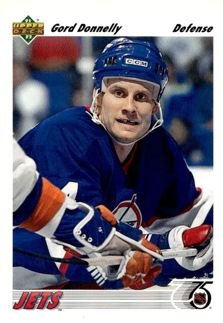 1991-92 Upper Deck #305 Gord Donnelly (front)