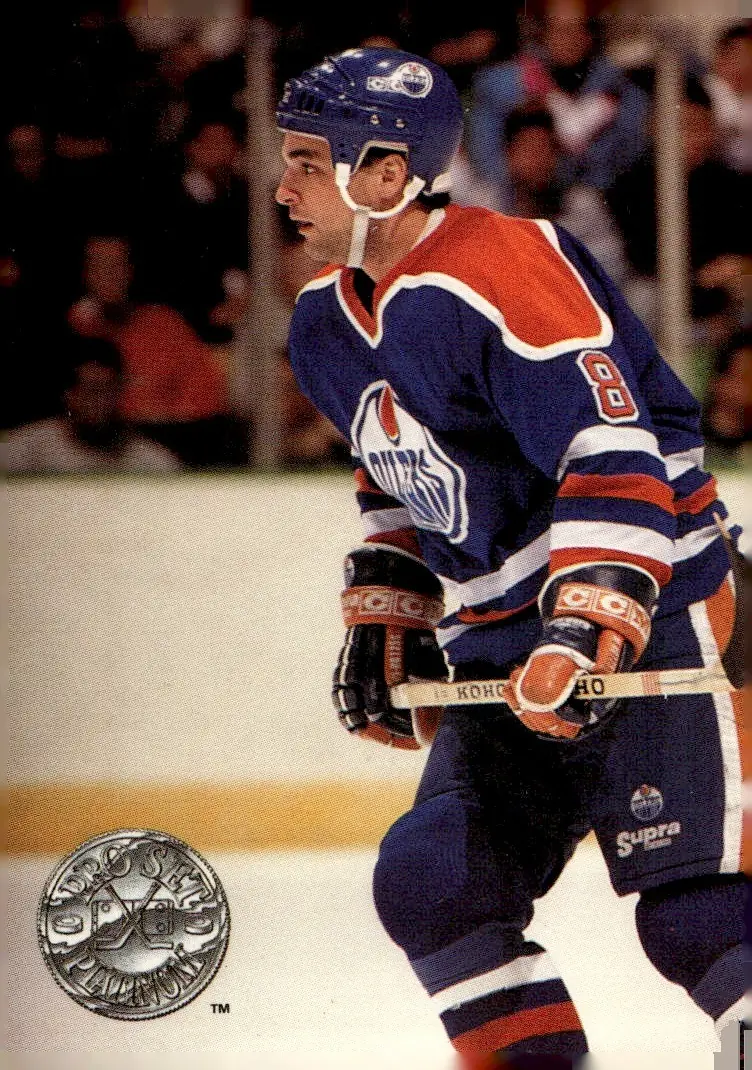 1991-92 Pro Set Platinum #171 Joe Murphy (front)