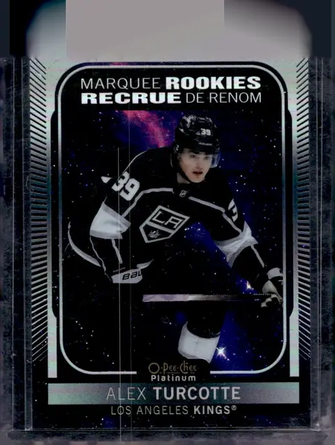 2021-22 O-Pee-Chee Platinum #276 Alex Turcotte – Cosmic