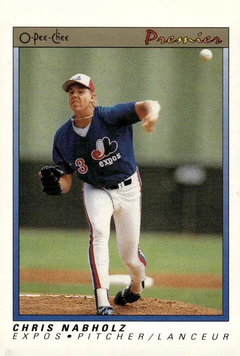 1991 O-Pee-Chee Premier #87 Chris Nabholz
