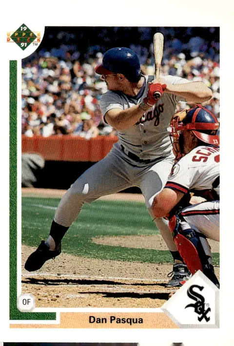 1991 Upper Deck #605 Dan Pasqua