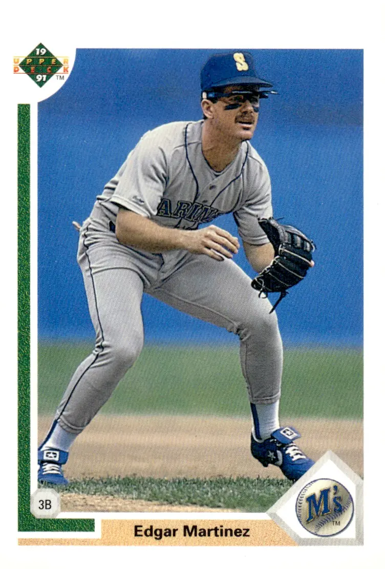1991 Upper Deck #574 Edgar Martinez (front)