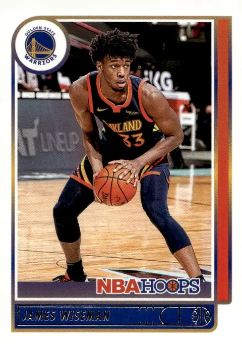 2021-22 NBA Hoops #58 James Wiseman