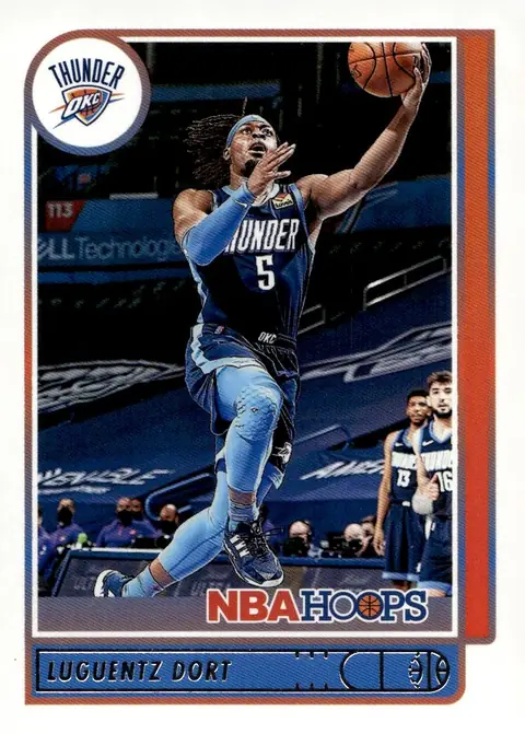 2021-22 NBA Hoops #33 Luguentz Dort