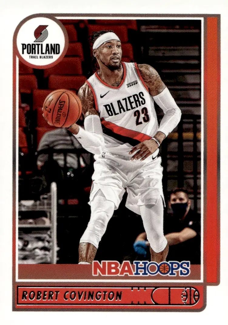 2021-22 NBA Hoops #91 Robert Covington (front)