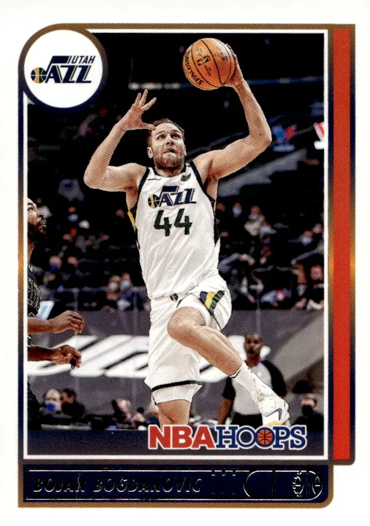 2021-22 NBA Hoops #159 Bojan Bogdanovic (front)
