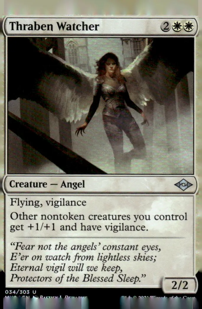2021 Modern Horizons 2 (MH2) #034/303 Thraben Watcher (front)