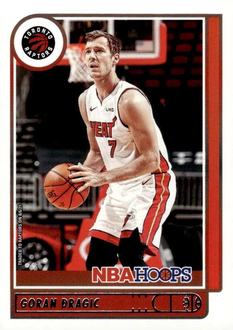 2021-22 NBA Hoops #50 Goran Dragic (front)