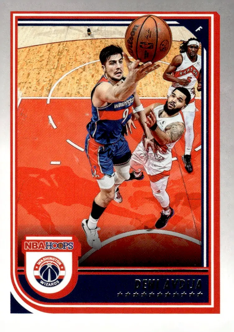 2022-23 NBA Hoops #118 Deni Avdija (front)
