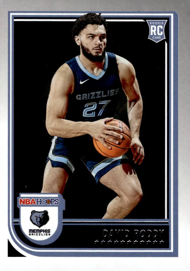 2022-23 NBA Hoops #253 David Roddy (front)