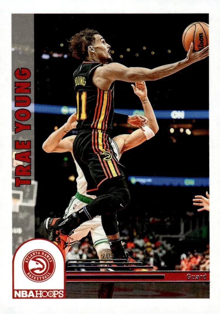 2022-23 NBA Hoops #291 Trae Young (front)