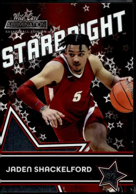 2022 Wild Card Alumination Basketball Edition #SB-10 Jaden Shackelford