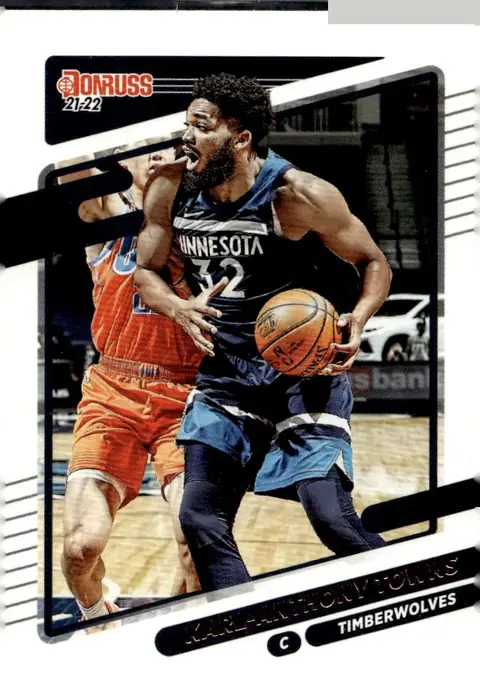 2021-22 Donruss Basketball #75 Karl-Anthony Towns