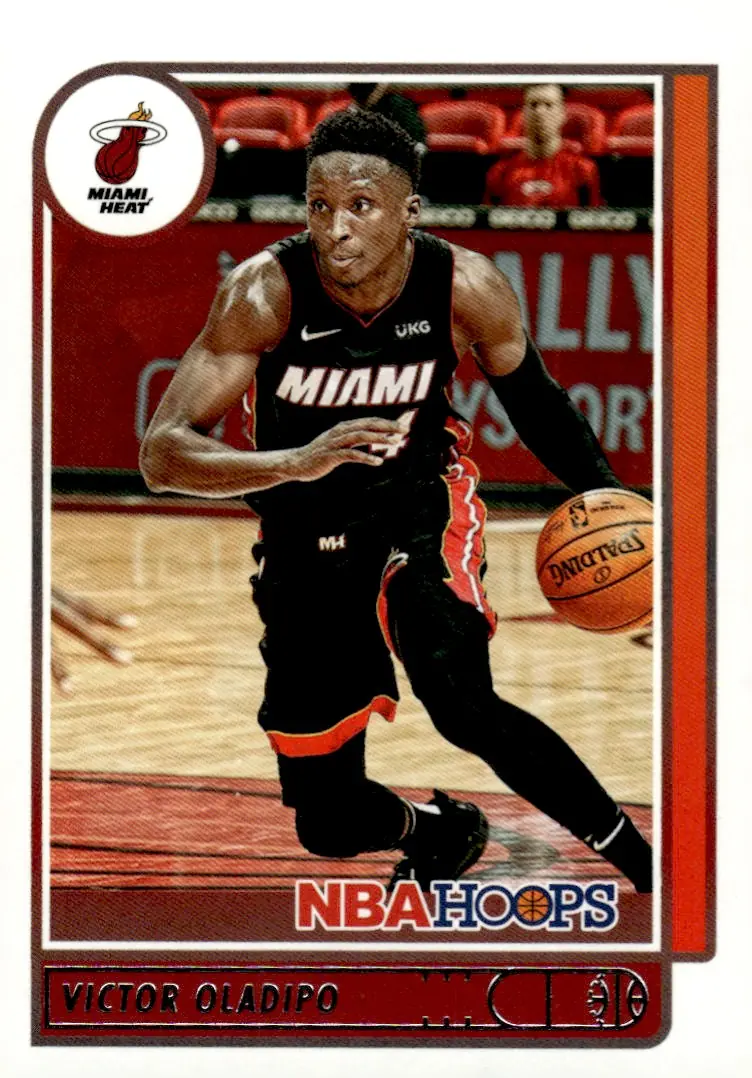 2021-22 NBA Hoops #70 Victor Oladipo (front)