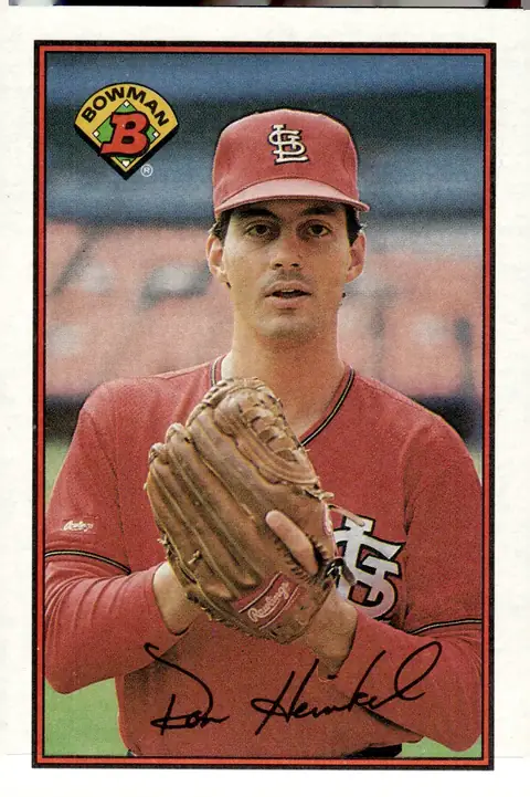 1989 Bowman #427 Don Heinkel