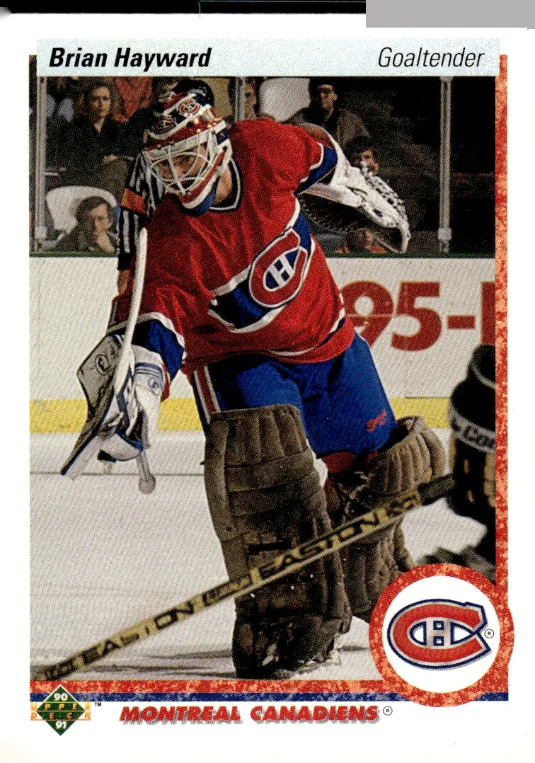 1990-91 Upper Deck #171 Brian Hayward (front)
