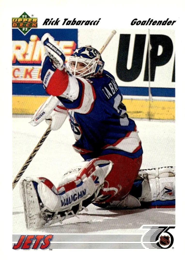1991-92 Upper Deck #339 Rick Tabaracci (front)