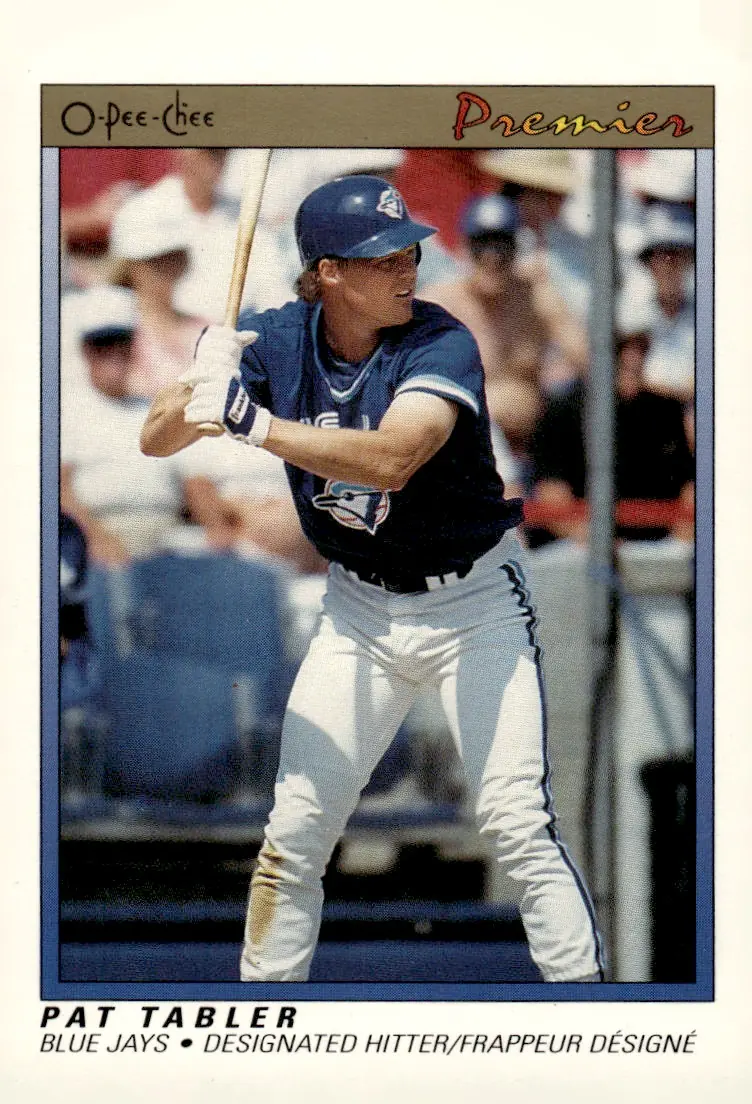 1991 O-Pee-Chee Premier #118 Pat Tabler (front)