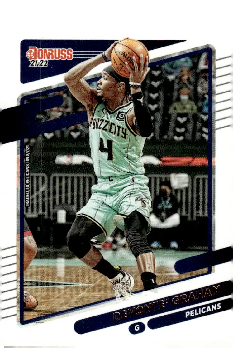 2021-22 Donruss Basketball #74 Devonte' Graham (front)