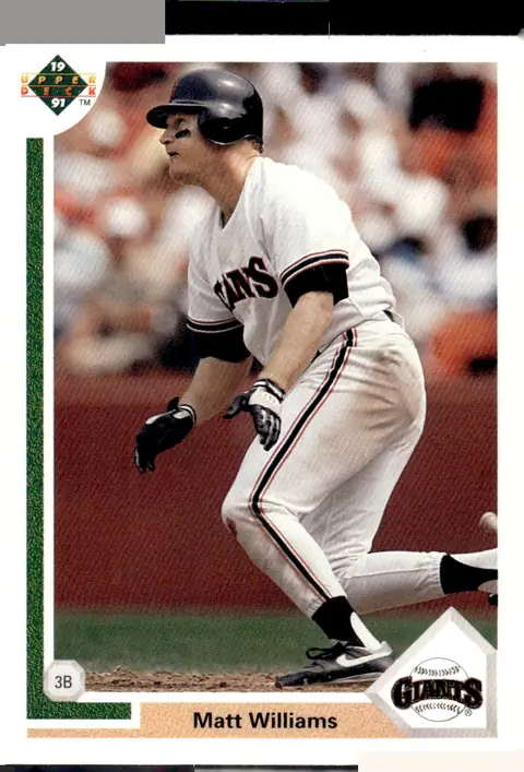 1991 Upper Deck #157 Matt Williams