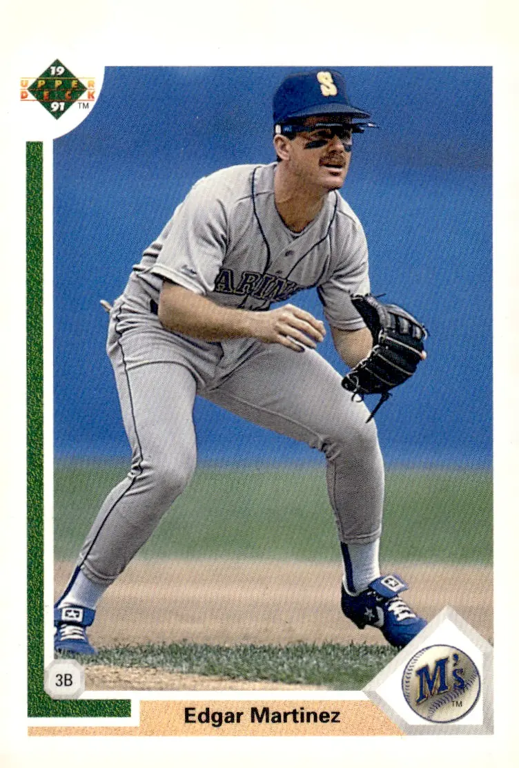 1991 Upper Deck #574 Edgar Martinez (front)