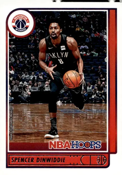 2021-22 NBA Hoops #200 Spencer Dinwiddie