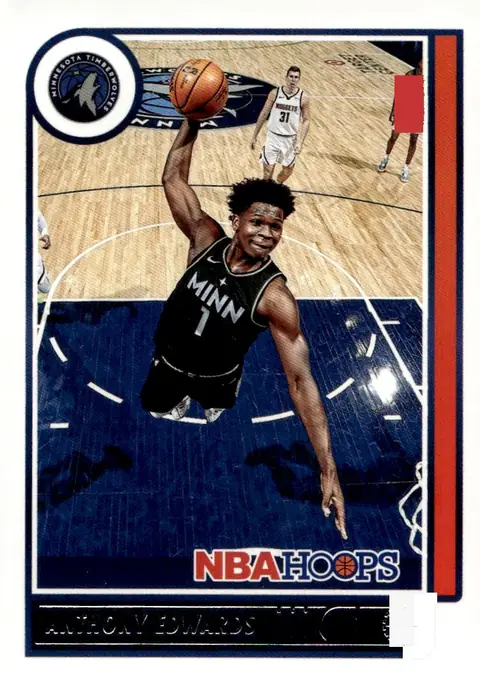 2021-22 NBA Hoops #151 Anthony Edwards