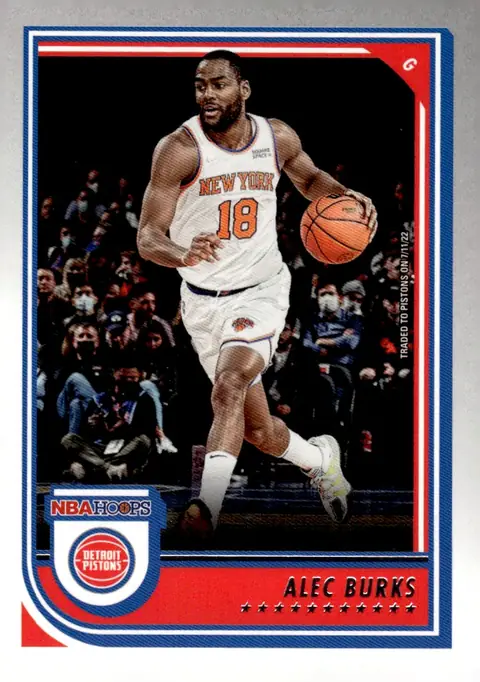 2022-23 NBA Hoops #26 Alec Burks