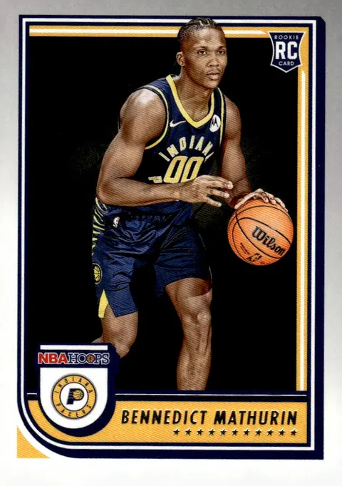 2022-23 NBA Hoops #236 Bennedict Mathurin