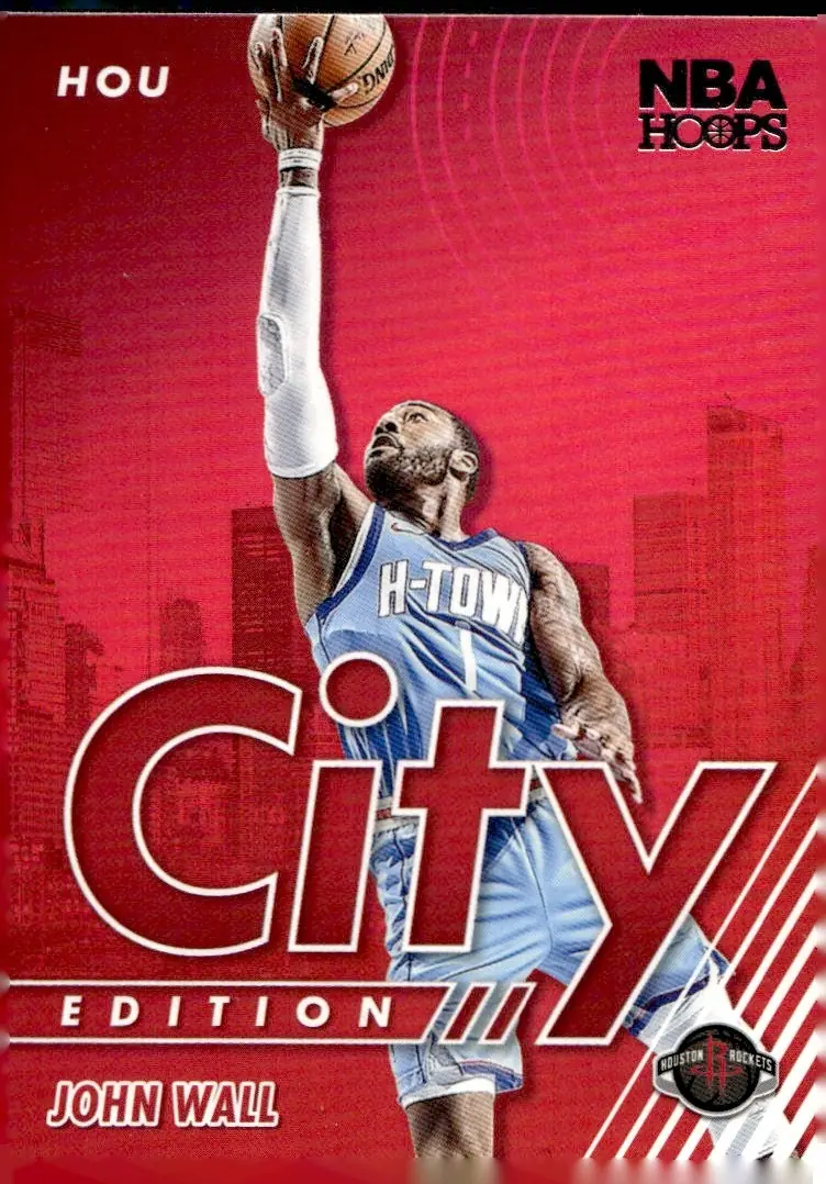 2021-22 NBA Hoops #13 John Wall (front)