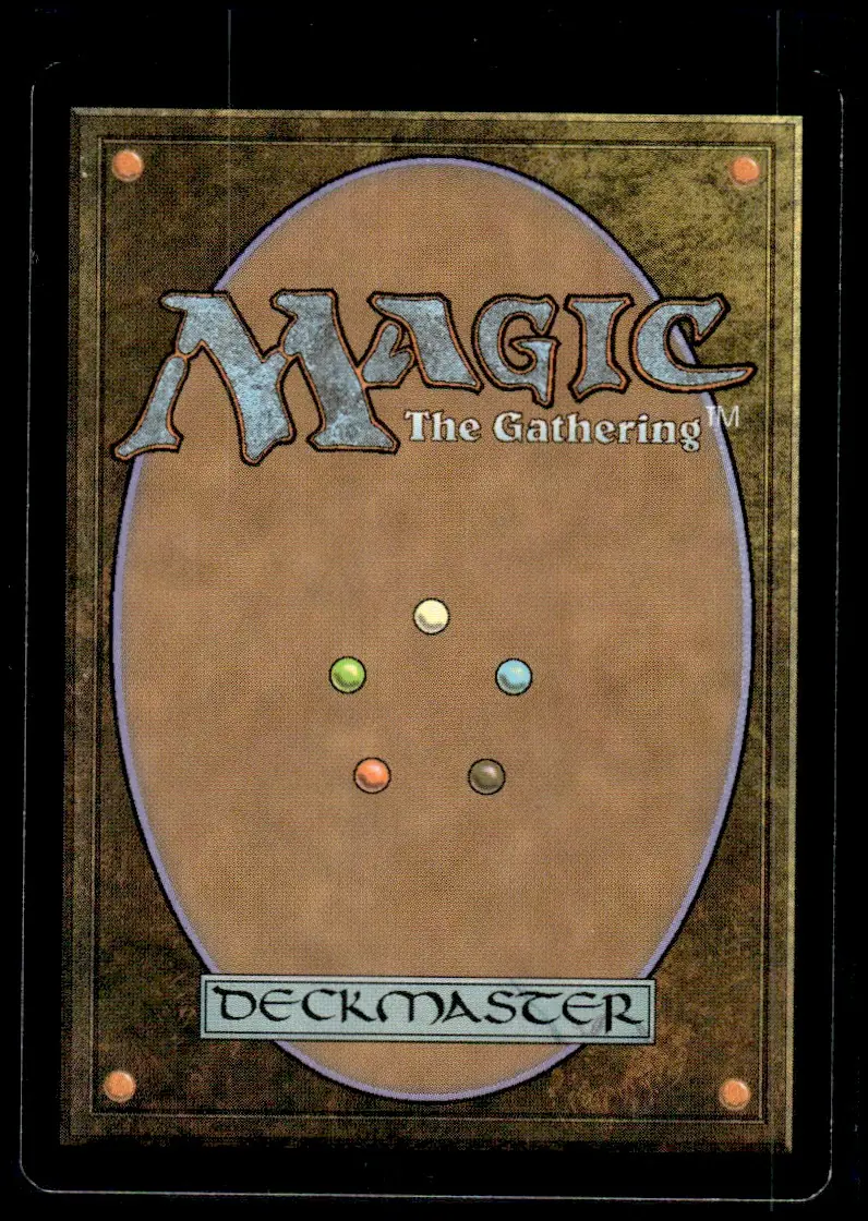 2013 Theros (THS) #136/249 Purphoros's Emissary (Enchantment Creature — Ox); art by Sam Burley – Foil (back)