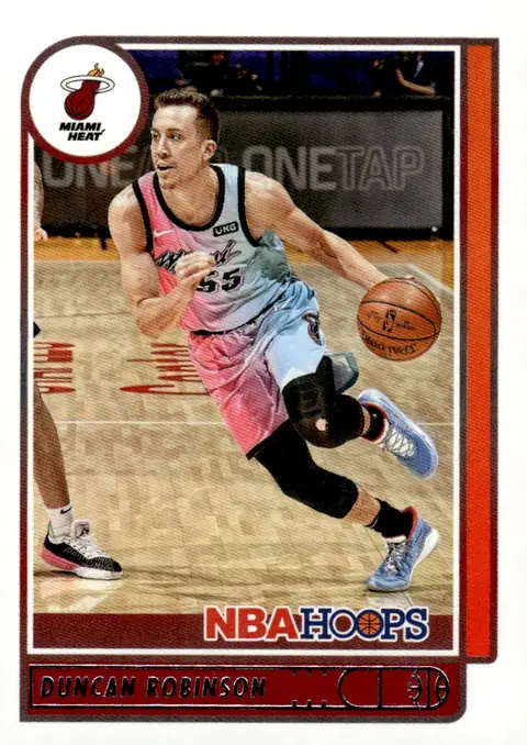 2021-22 NBA Hoops #30 Duncan Robinson