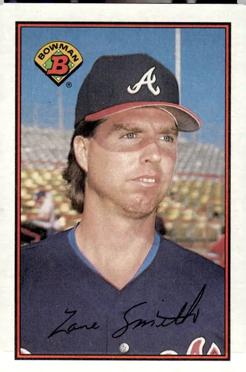 1989 Bowman #262 Zane Smith