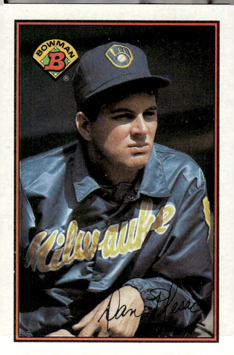 1989 Bowman #133 Dan Plesac (front)