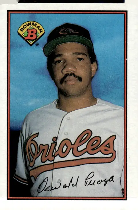 1989 Bowman #1 Oswald (Oswaldo) Peraza