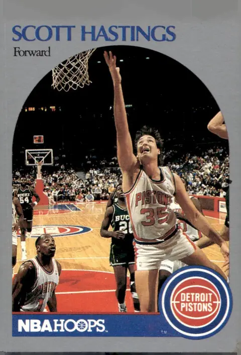 1990-91 NBA Hoops #105 Scott Hastings