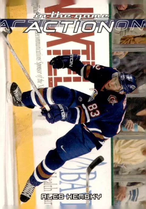 2003-04 In The Game Action #249 Ales Hemsky
