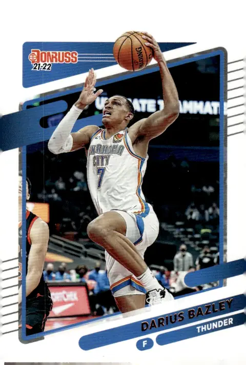 2021-22 Donruss #17 Darius Bazley