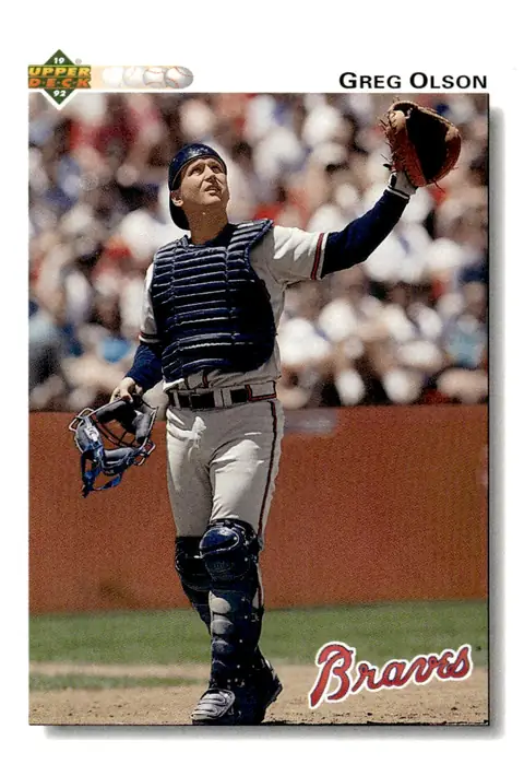 1992 Upper Deck Baseball #189 Greg Olson