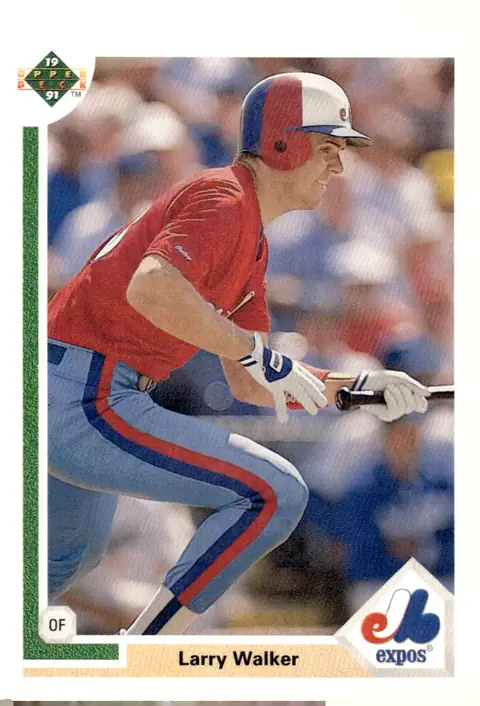 1991 Upper Deck #536 Larry Walker