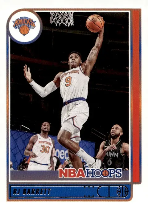 2021-22 NBA Hoops #137 RJ Barrett